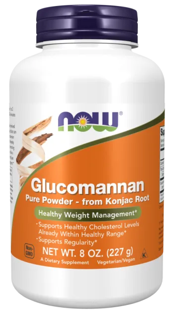 Now Foods Glucomannan from Konjac Root | 227g Pure Powder