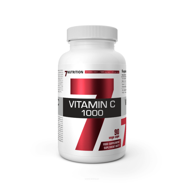 7Nutrition Vitamin C 1000mg | 90kaps.