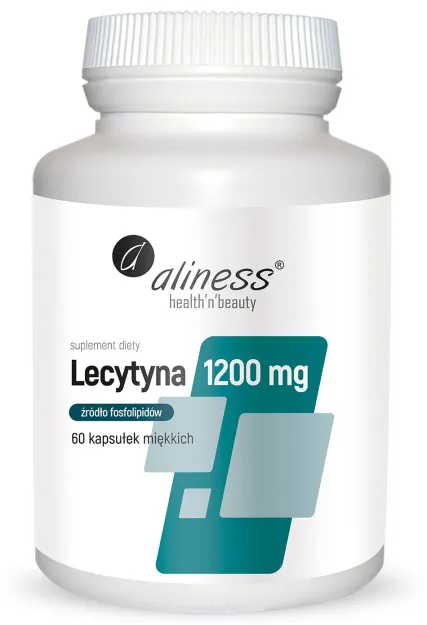 Aliness Lecytyna 1200mg | 60 kapsułek