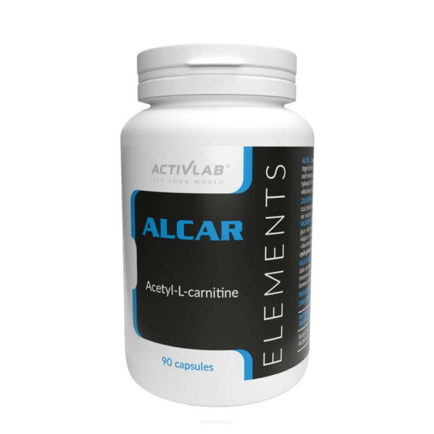 Activlab Elements Alcar - acetylo-l-karnityna | 90 kaps.