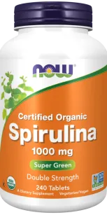 Now Foods Spirulina 1000mg | 240 tabletek