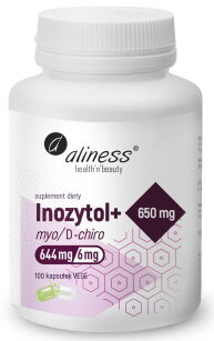 Aliness Inozytol 650 mg + B6  | 100 vege kapsułek