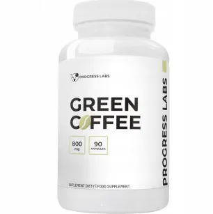 Progress Green Coffee 800mg | 90 kapsułek