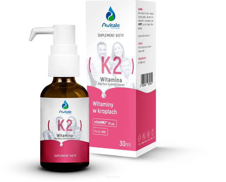 Aliness Avitale Witamina K2 (Vita MK7) 25 mcg | 30ml