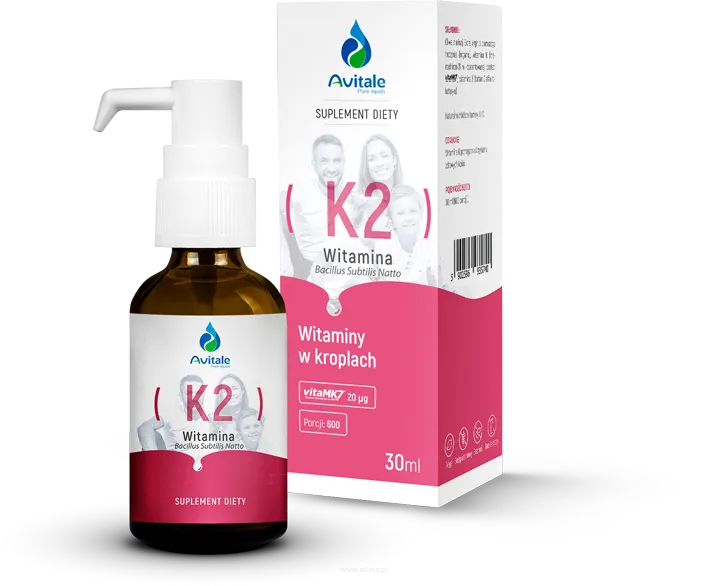 Aliness Avitale Witamina K2 (Vita MK7) 25 mcg | 30ml