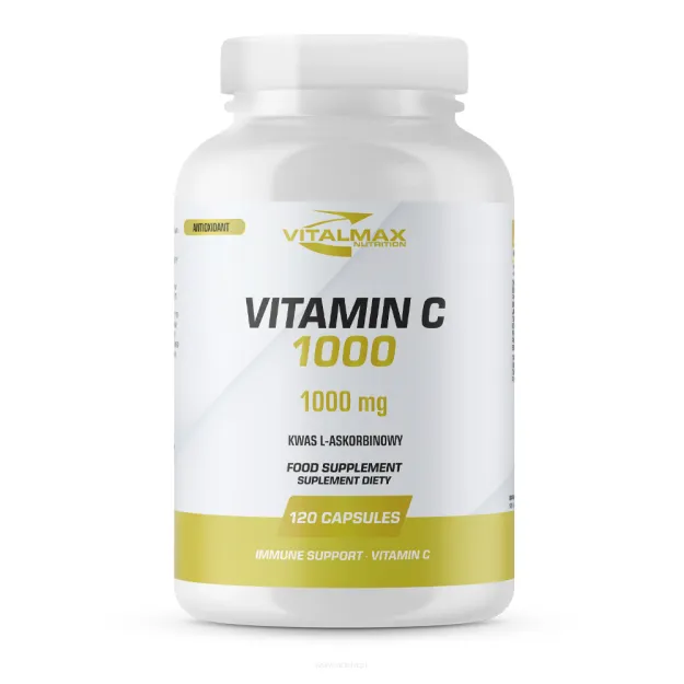 Vitalmax Vitamin C 1000 mg | 120 kapsułek