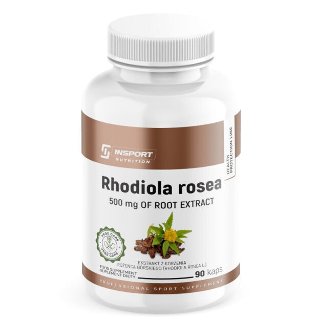 Insport Rhodiola Różeniec górski | 90 vege caps