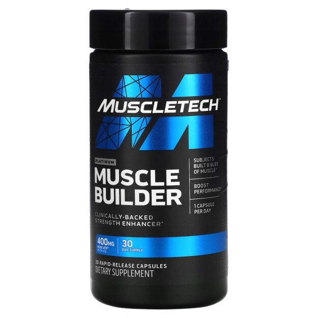 MuscleTech Muscle Builder | 30 kapsułek