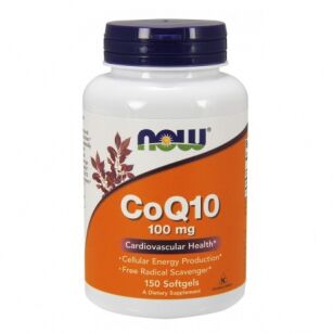 Now Koenzym CoQ10 100mg | 150 softgels