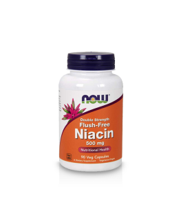 Now Niacin 500mg Flush Free | 90 vcaps.