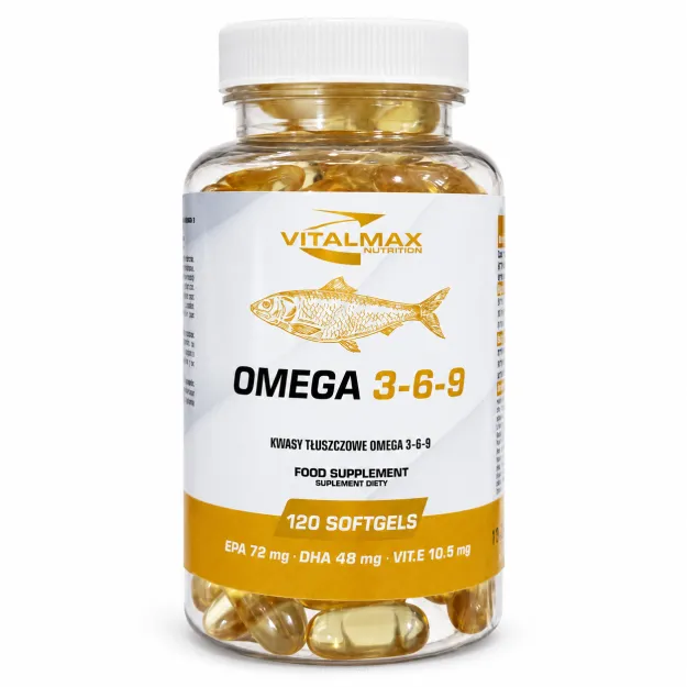 Vitalmax Omega 3-6-9 | 120 softgels