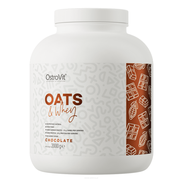 Ostrovit Oats & Whey | 2000g czekolada