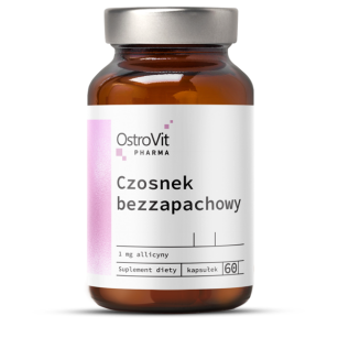 OstroVit Pharma Czosnek bezzapachowy | 60 kapsułek