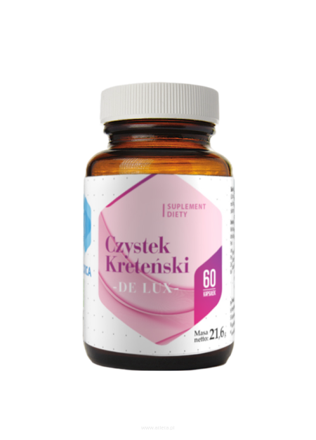 Hepatica Czystek kreteński De Lux | 60 kapsułek