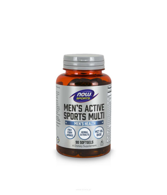 Now Men's Active Sports Multi | 90 softgels