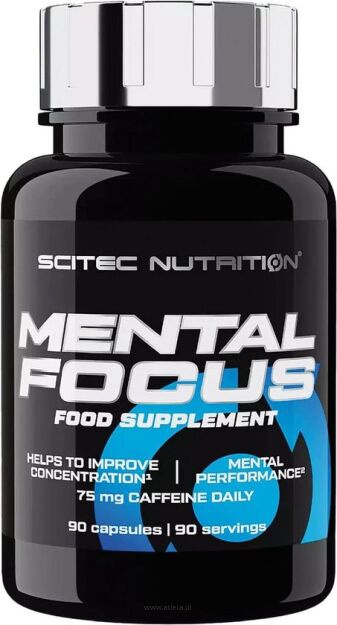 Scitec - Mental Focus | 90 kaps.