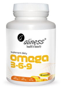 Aliness Omega 3-6-9 270/225/50 mg | 90 kapsułek