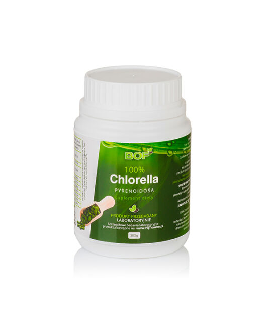 Bio Organic Foods 100% Chlorella 300g (1500 tabl. po 200 mg) 