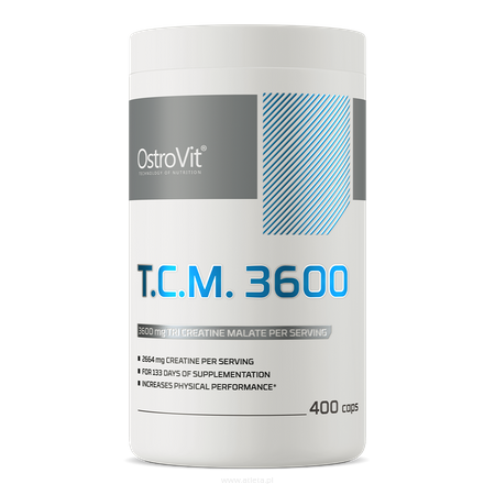 OstroVit Supreme Capsules TCM Tri Creatine Malate 3600 | 400 caps.