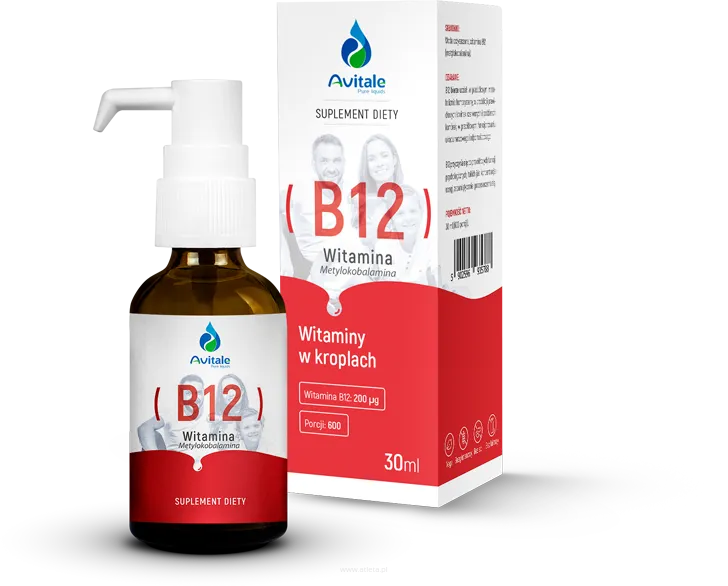 Aliness Avitale Witamina B12 (Metylokobalamina) 200mcg | 30ml