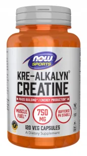 Now Kre Alkalyn Creatine 750mg | 120 kaps.