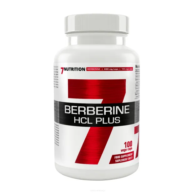 7Nutrition Berberine HCL Plus | 100 kapsułek