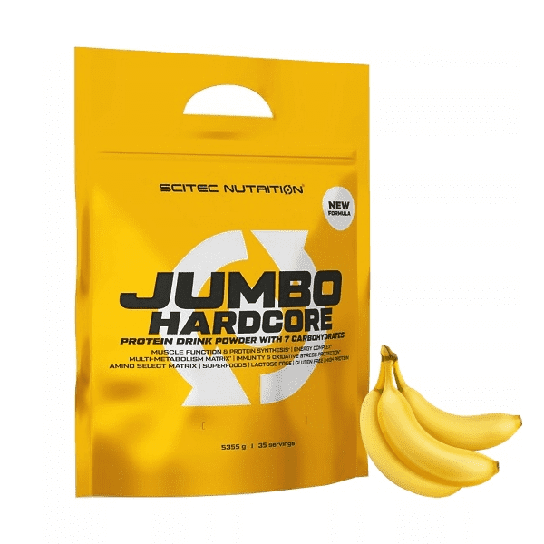Scitec Jumbo Hardcore 5355g | Bananowo-jogurtowy