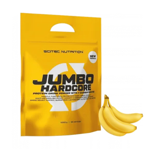 Scitec Jumbo Hardcore 5355g | Bananowo-jogurtowy