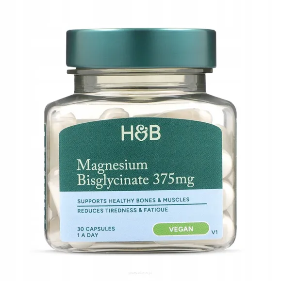 Holland & Barrett Magnesium Bisglycinate 375mg | 30 kapsułek