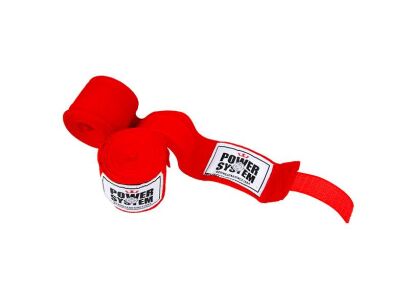Power System bandaż bokserski 4m czerwony