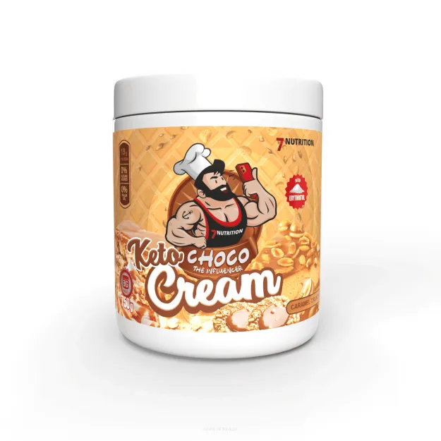7Nutrition Cream Keto 750g caramel crunch