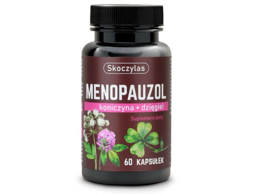 Skoczylas Menopauzol koniczyna + dzięgiel | 60 kapsułek