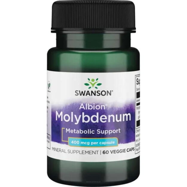 Swanson Albion Chelated Molybdenum 400mcg | 60 vcaps.