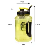 Hiro.Lab Water Jug Crater Cap Yellow | 1,89l butelka na wodę - 2