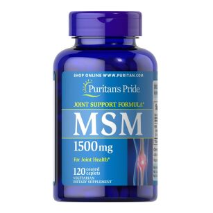 Puritan's Pride MSM siarka organiczna 1500 mg | 120 kaps