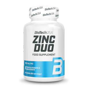 BioTech USA Zinc Duo | 60 tabletek