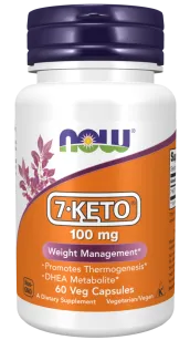 NOW 7-Keto 100mg | 60 vcaps