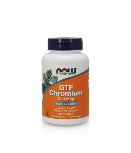 Now Foods GTF Chromium 200 mcg | 250 tabs