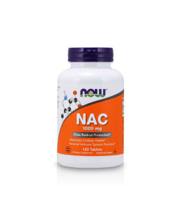 Now Foods NAC N-Acetyl Cysteine 1000mg | 120 tabl.