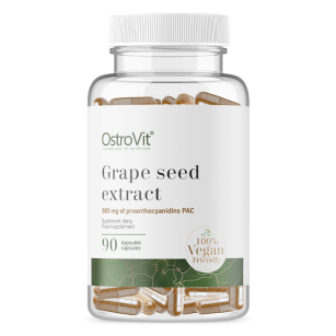 Ostrovit Grape Seed Extract Vege z pestek winogron | 90 kapsułek