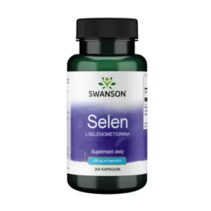 Swanson Selen L-Selenometionina 100mcg | 200 kapsułek