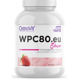 Ostrovit WPC 80.eu Shape 700g truskawka