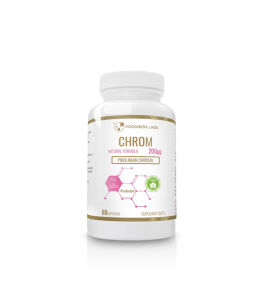 Progress Labs Chrom Pikolinian 200mcg + Prebiotyk | 60 vege kaps.