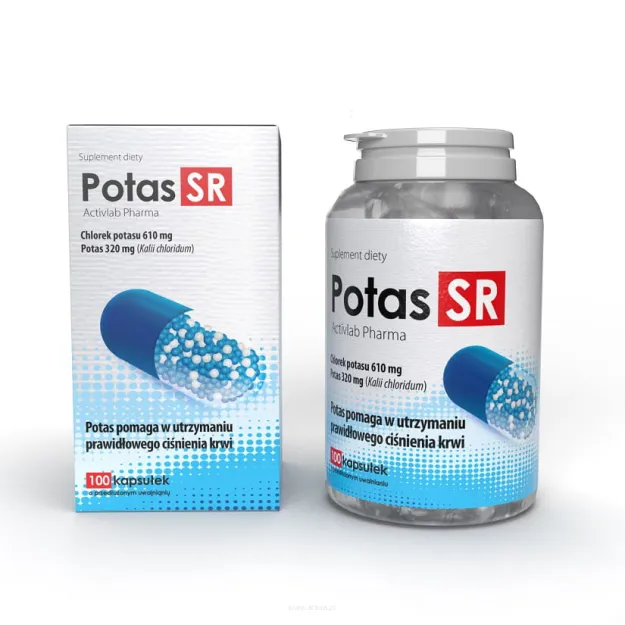 Activlab Pharma Potas SR | 100 kapsułek