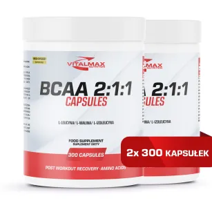 Vitalmax BCAA 2:1:1 | 600 kapsułek