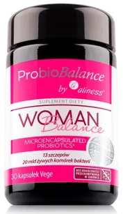 Aliness ProbioBALANCE Woman Balance 20 mld | 30 kapsułek vege
