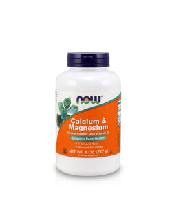 Now Foods Calcium &Magnesium Citrate Powder with Vitamin D3 | 227g 