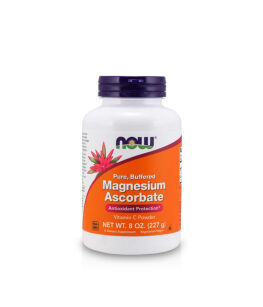 Now Foods Magnesium Ascorbate Pure Buffered Powder | 227g 