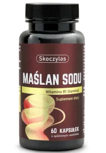 Skoczylas Maślan sodu + witamina B1 | 60 kapsułek