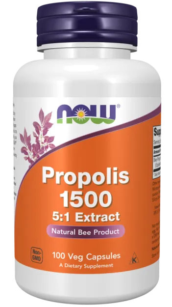 Now Propolis 5:1 Extract 1500mg | 100 vcaps